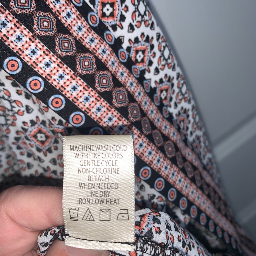 Max Studio Geometric Patterned Kimono Cardigan - image 5